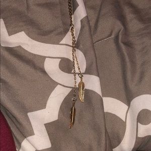 Feather necklace